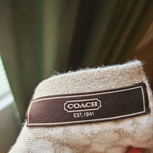 Coach scarf